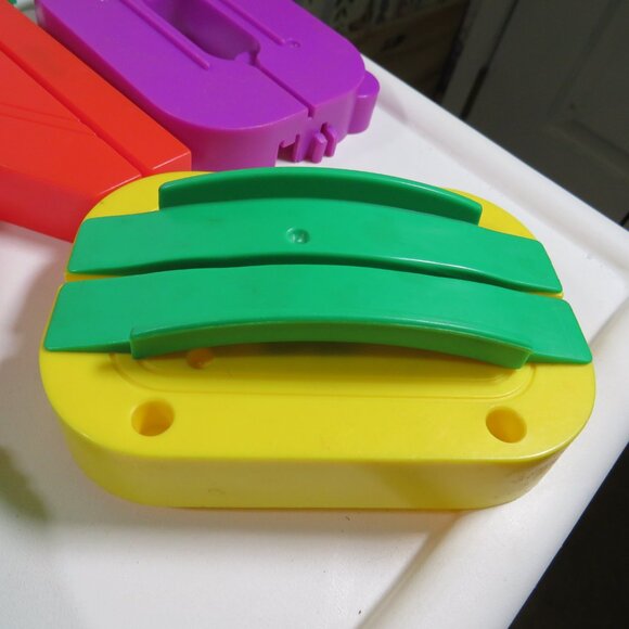 Sesame Street Alphabet Roadway Toy Vintage 1988 Playskool Replacement Letters - Picture 8 of 14